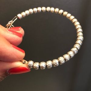 Alex & Ani Silver Bead Bracelet